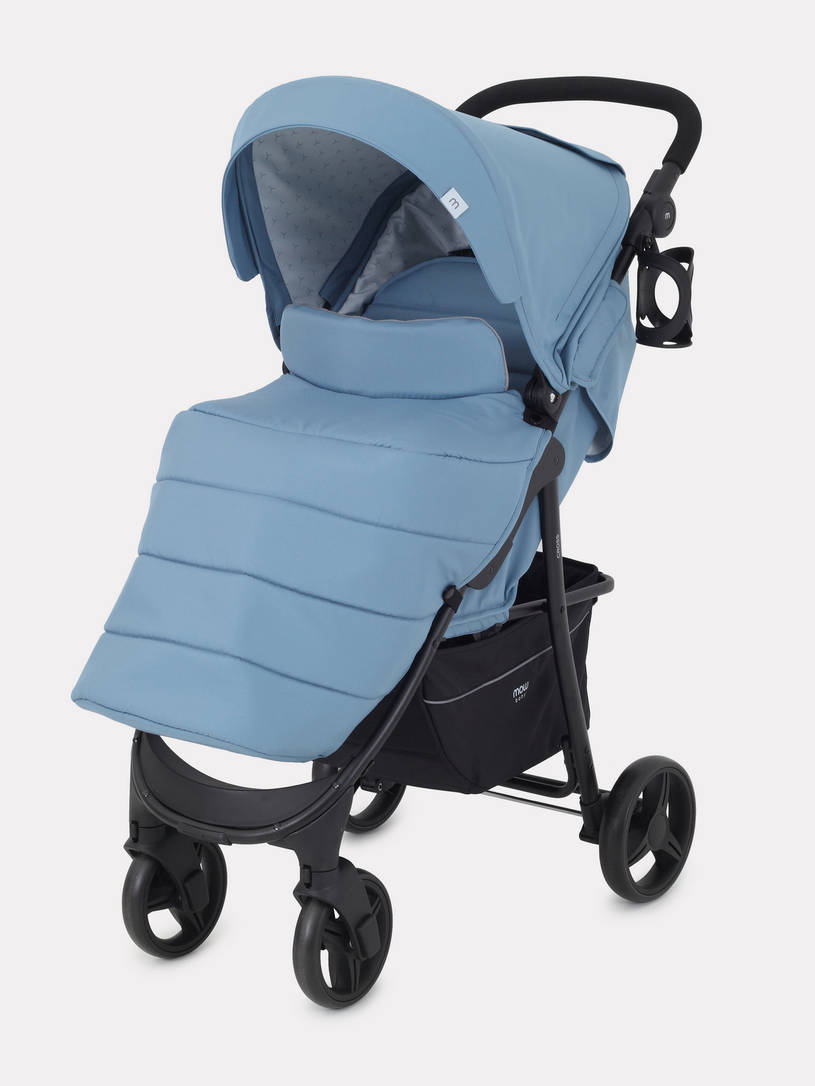 Коляска прогулочная Mowbaby Cross 2024 blue