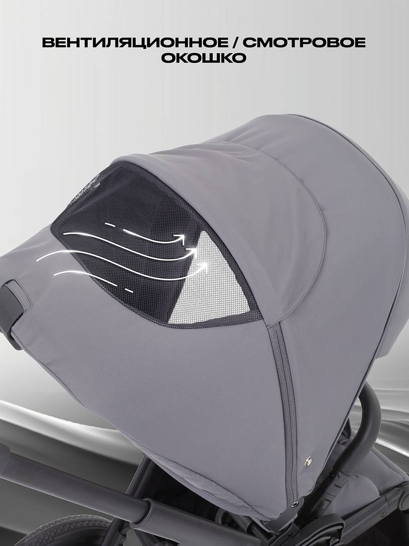 Коляска 3 в 1 Rant Flex 2025 RA077 Graphite