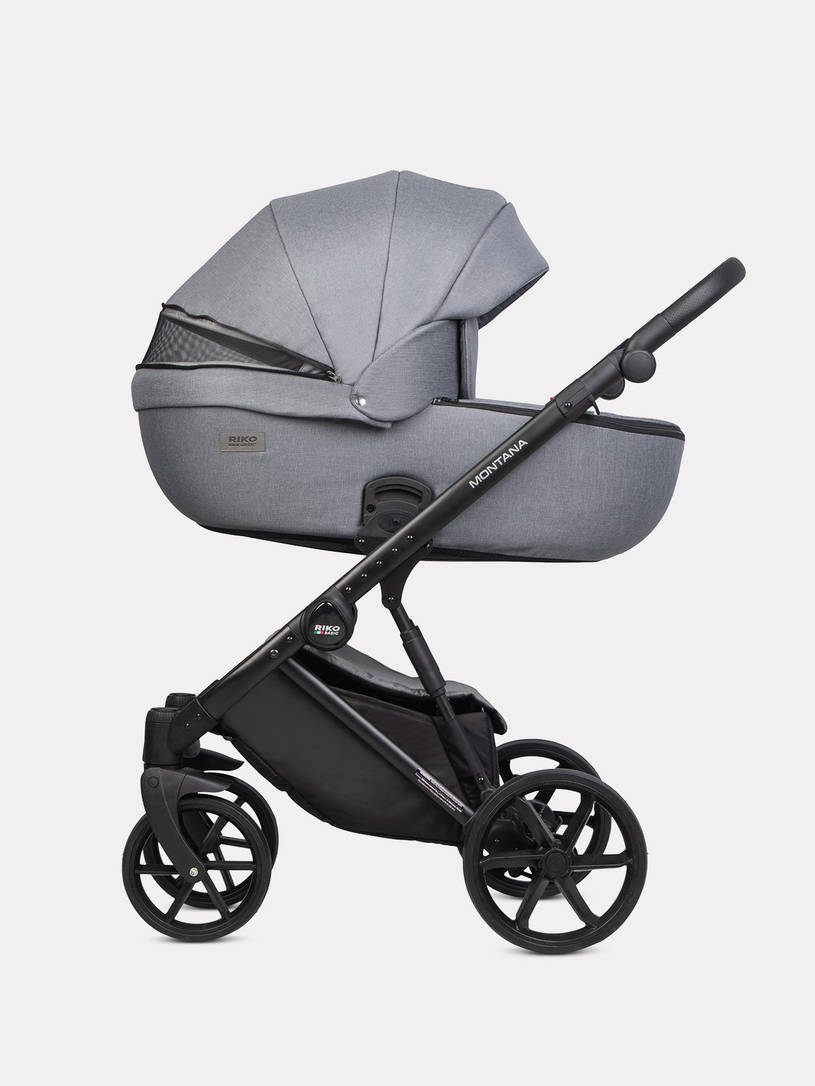 Коляска 2 в 1 Riko Basic Montana 2025 52 Grey