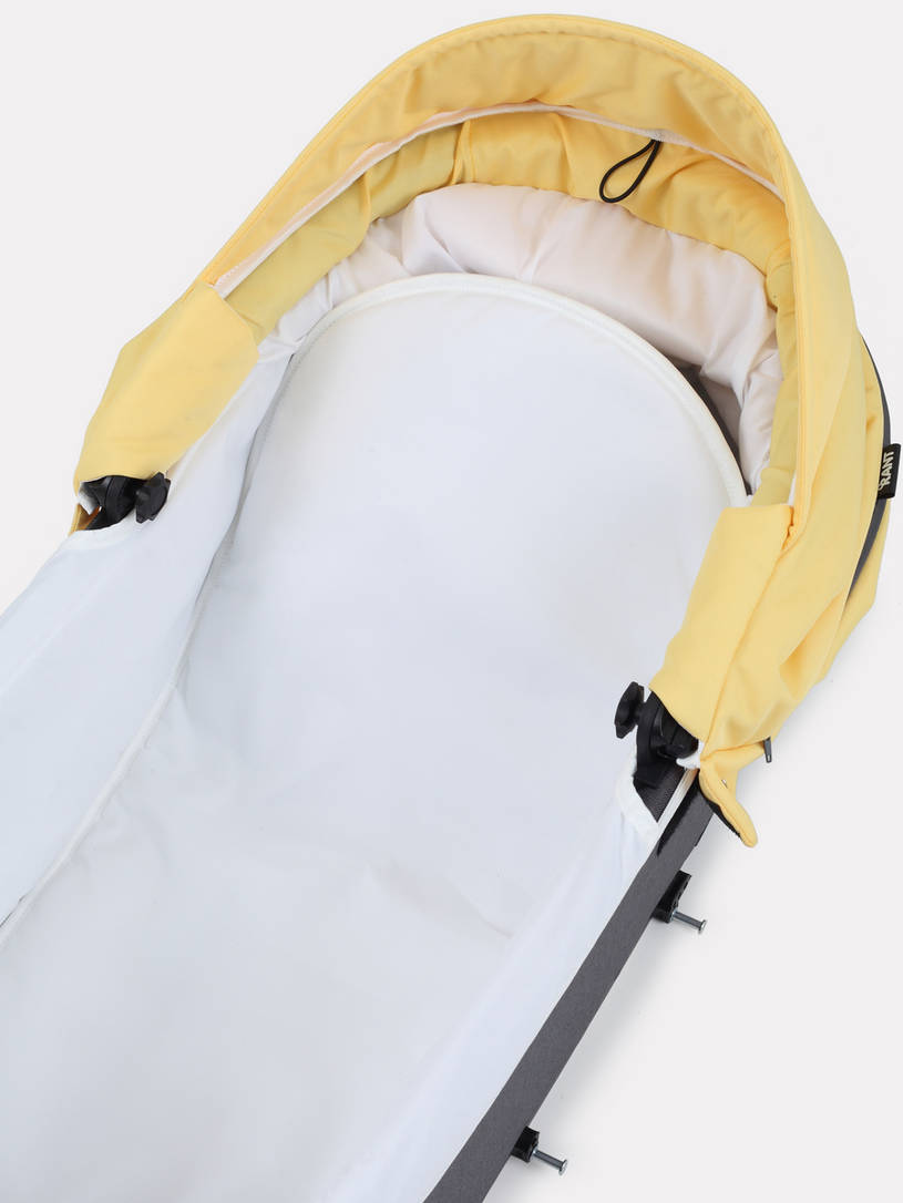 Коляска 2 в 1 Rant Dream 07 серый-желтый