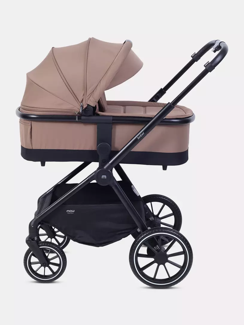 Коляска 3 в 1 Mowbaby Amber Coffee