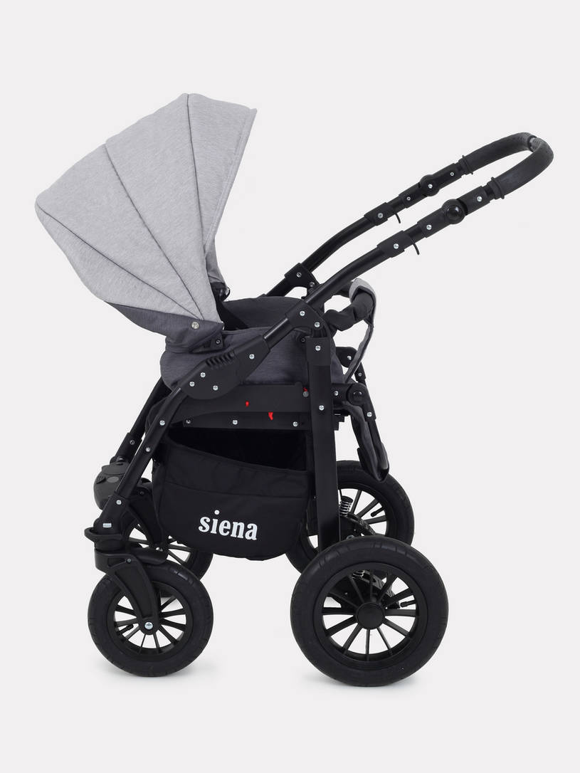Коляска 2 в 1 Rant Siena 04 графит-серый