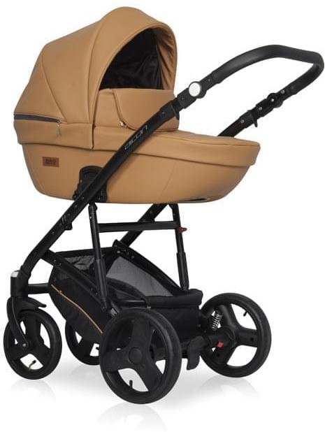 Коляска 2 в 1 Riko Basic Aicon Ecco 07 терракотовый