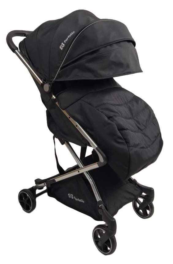 Коляска детская прогулочная Farfello Bliss  (Black/Черный)