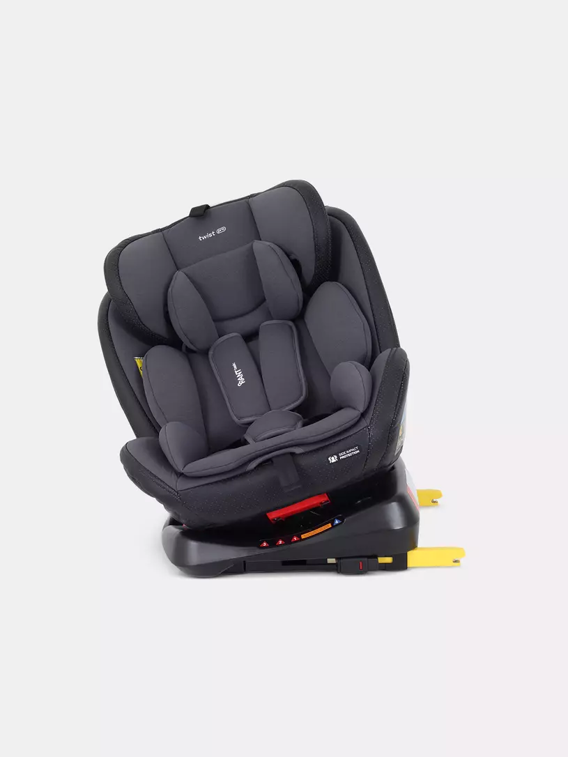 Автокресло Rant Basic Twist Pro Isofix 0/1/2/3 (0-36 кг) Grey