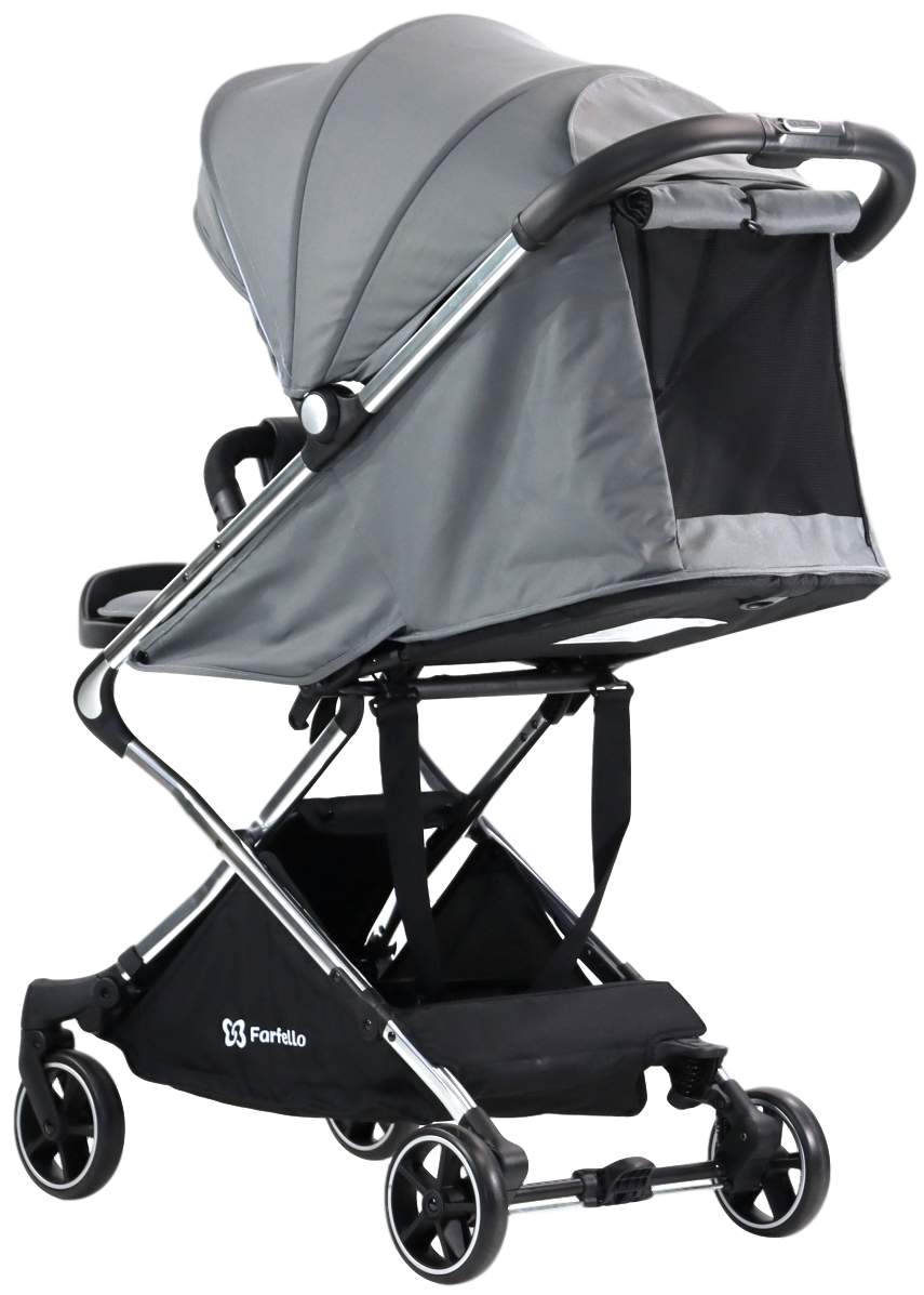Коляска детская прогулочная Farfello Bliss (Grey/ Серый)