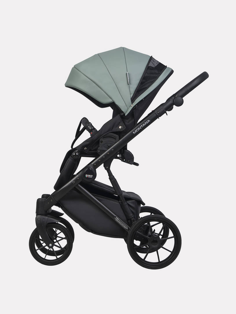 Коляска 2 в 1 Riko Basic Montana Ecco 30 Green-Grey