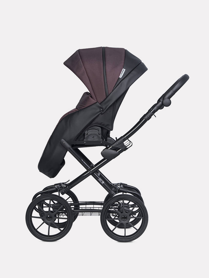 КОЛЯСКА 2 В 1 RIKO BASIC PACCO CLASSIC 01 PLUM