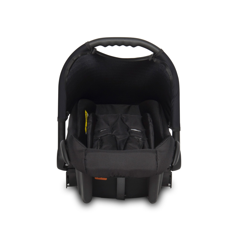 Коляска 3 в 1 Riko Basic Montana Ecco 12 Black черный