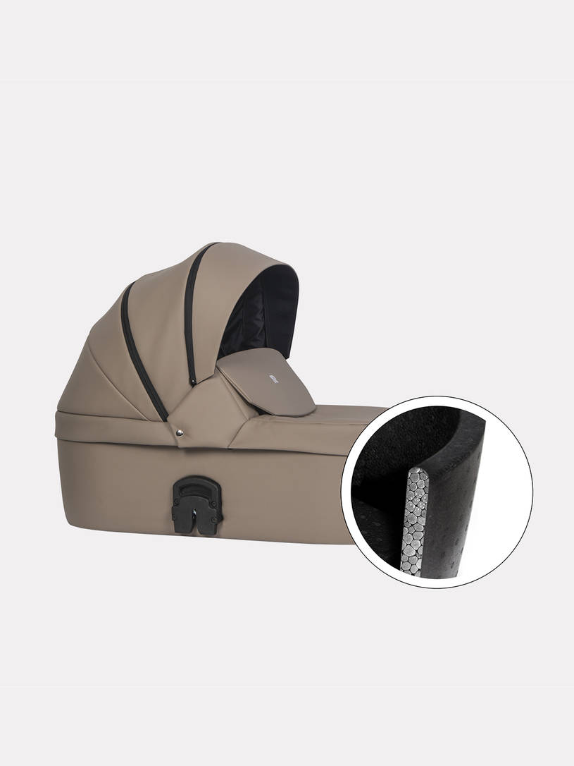 Коляска 2 в 1 Riko Nano Thermo 04 Cappucino