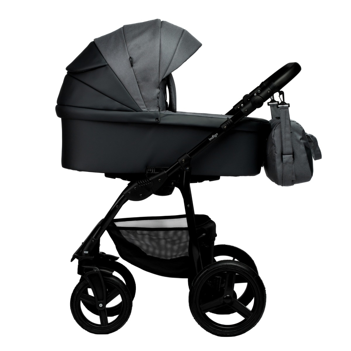 Коляска 2 в 1 Indigo Impulse Eco, Ie 06 (Серый)