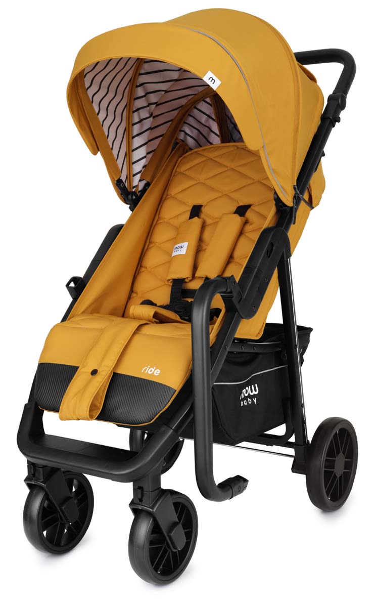 Коляска прогулочная Mowbaby Ride RA082 Ginger. Цвет: Оранжевый
