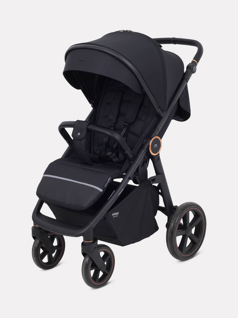 Коляска прогулочная Mowbaby Trail 2025 Black