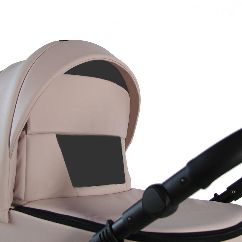 Детская коляска Sevillababy Tisso 2 в 1 пудровый экокожа