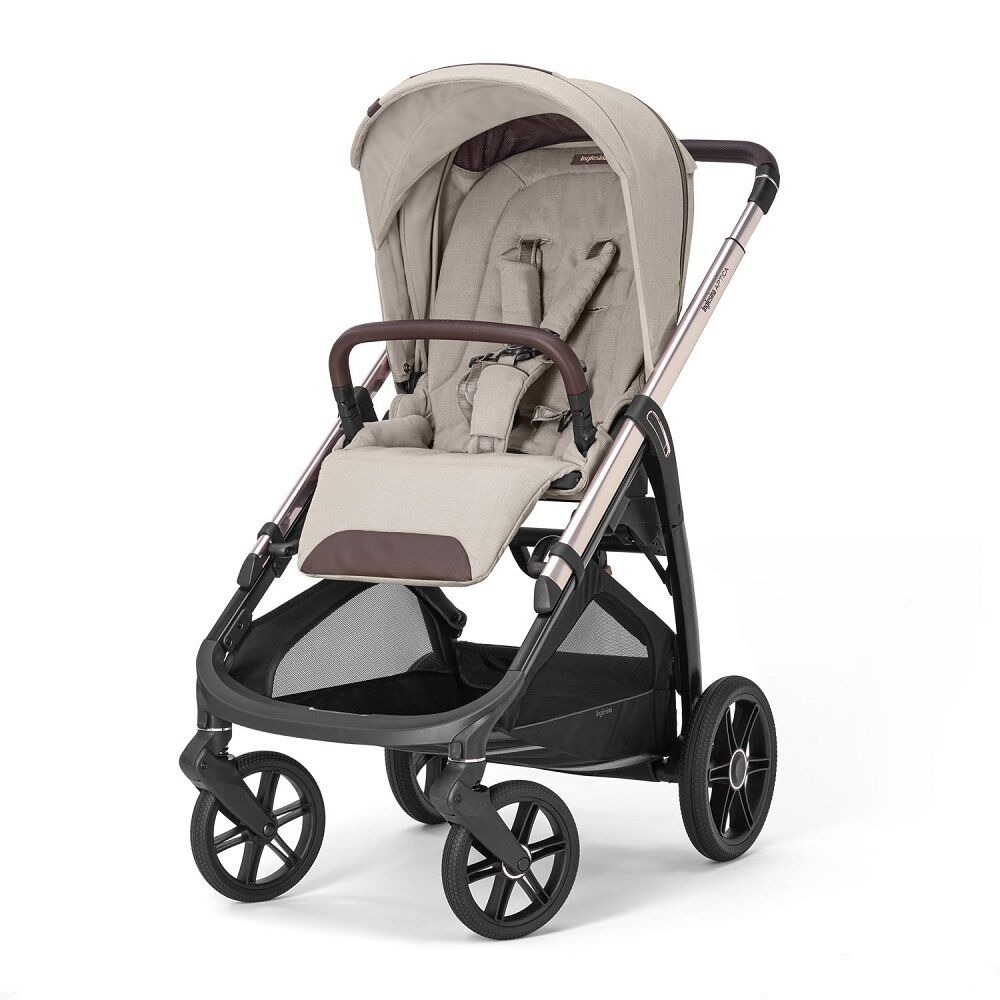 Коляска 3 в 1 Inglesina Aptica New 2025 + Автокресло Inglesina Darwin i-Size (0-13 кг), Pashmina Beige (Бежевый)