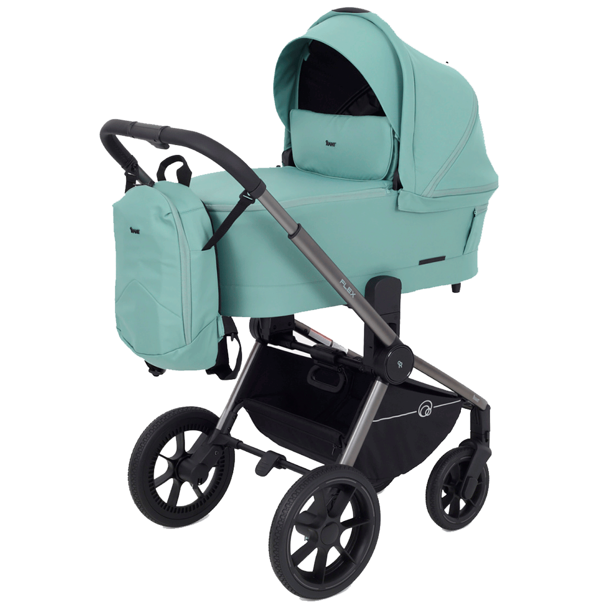 Коляска 3 в 1 RANT FLEX PRO 2023 RA075 GREEN
