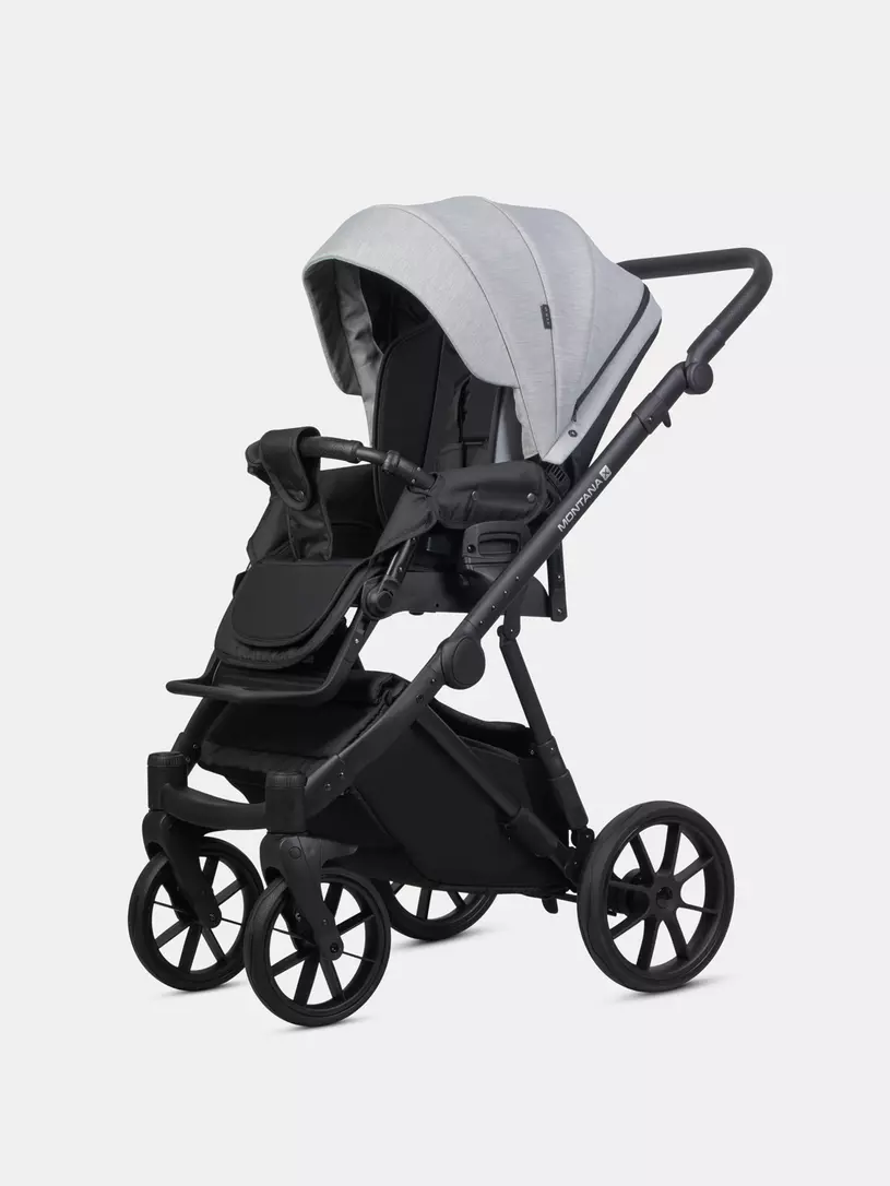 Коляска 2 в 1 Riko Basic Montana X 03 серый