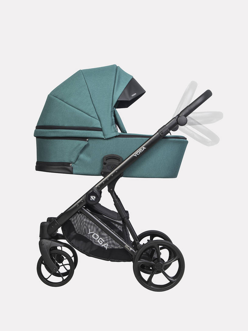 Коляска 2 в 1 Riko Basic YOGA, 04 ИЗУМРУД