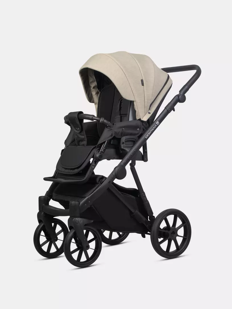 Коляска 2 в 1 Riko Basic Montana X 02 бежевый