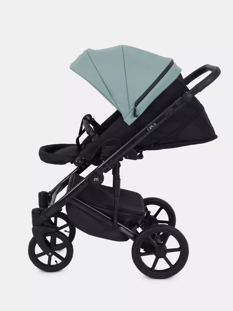 Коляска 3 в 1 Mowbaby Opus Pine green, Зеленый