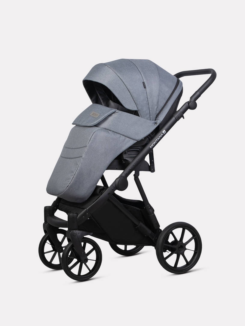 Коляска 3 в 1 Riko Basic Montana X 52 Grey