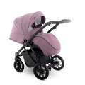 Коляска Camarelo Zeo 2 в 1 экокожа сиреневый меланж