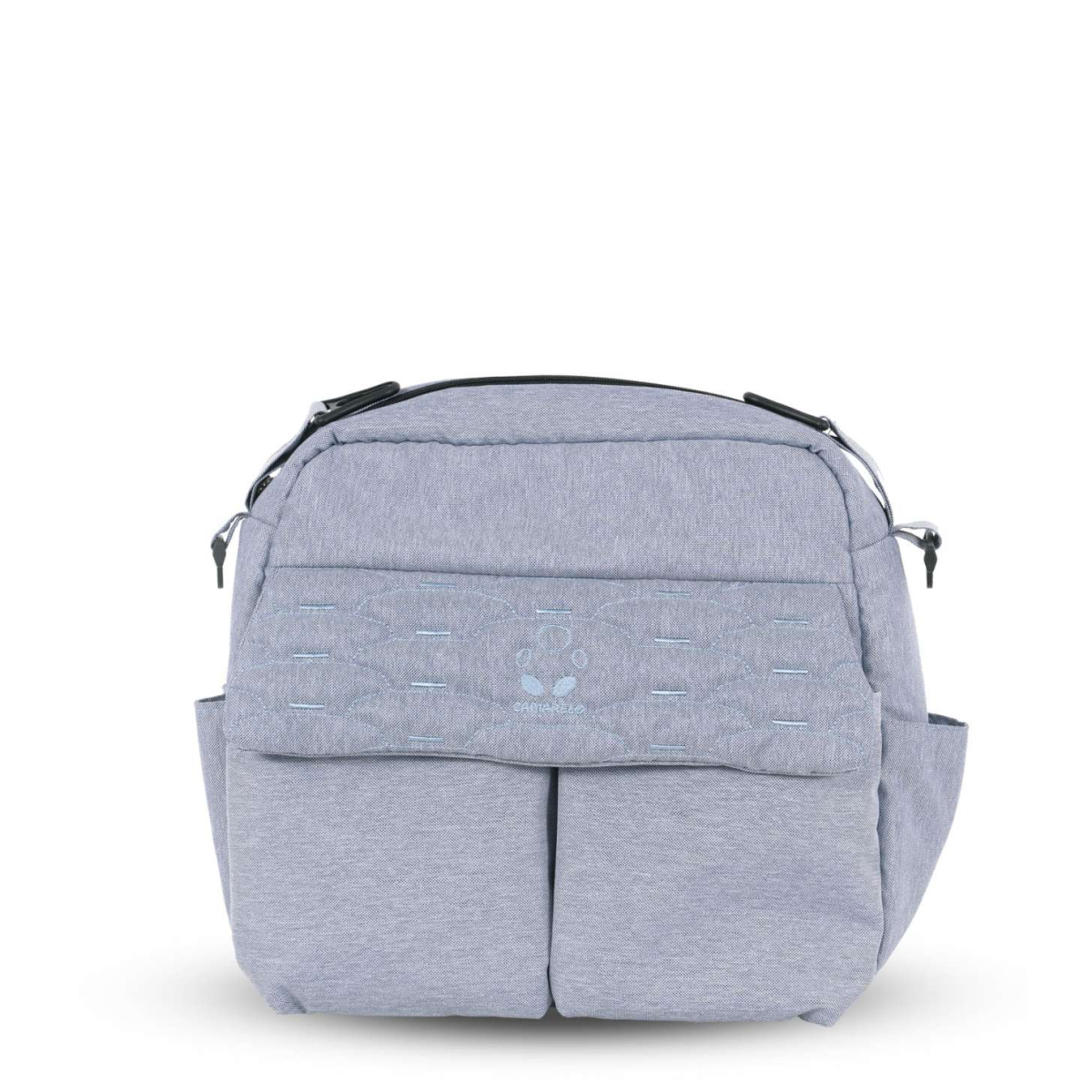 Коляска Camarelo Faro 3 в 1 голубой меланж