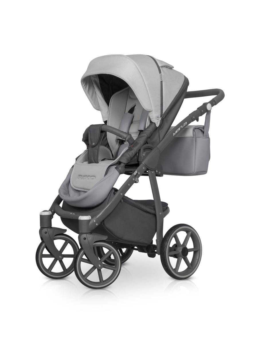 Коляска 2 в 1 Riko Marla 03 серый