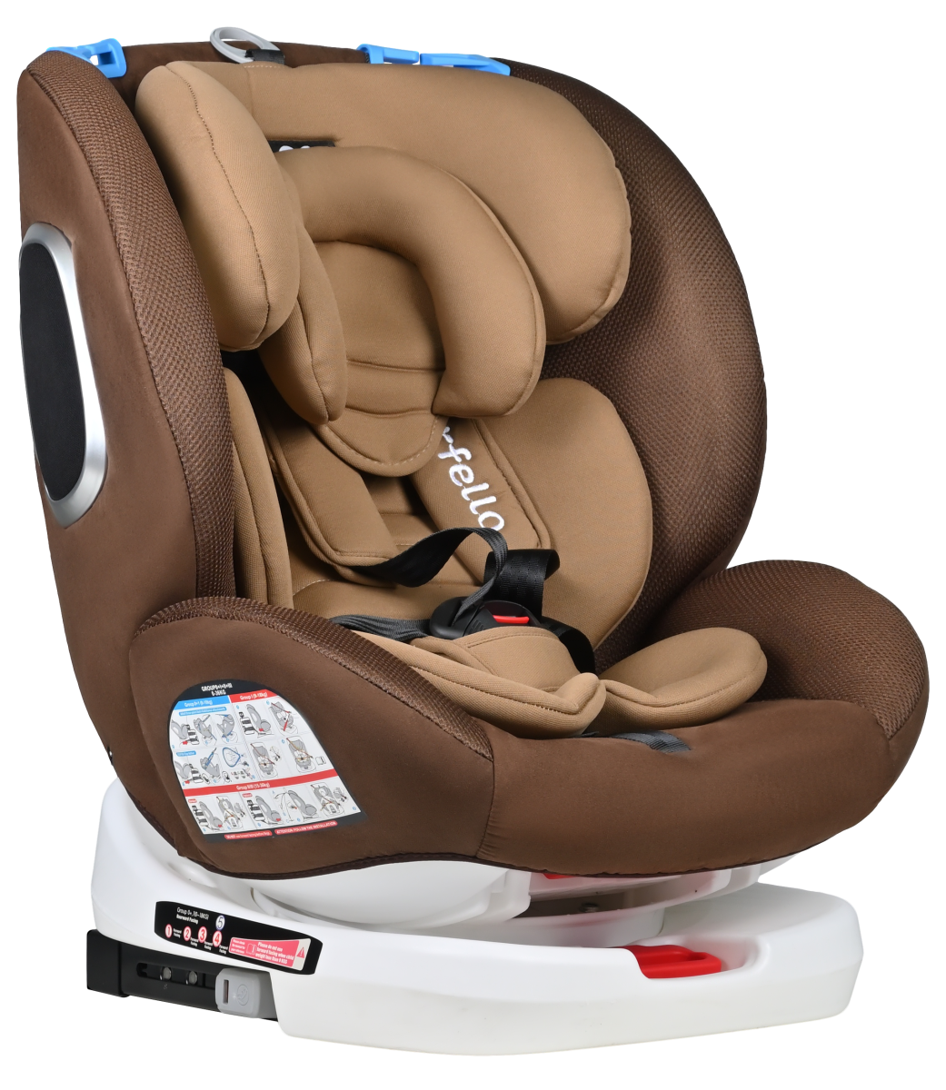 Автокресло детское Farfello ISOFIX YB102A coffee/кофейный