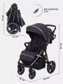 Коляска прогулочная Rant Caspia 2.0 2025 Graphite