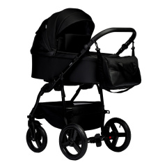 Коляска 2 в 1 Indigo Impulse Eco, Ie 08 (Черный)