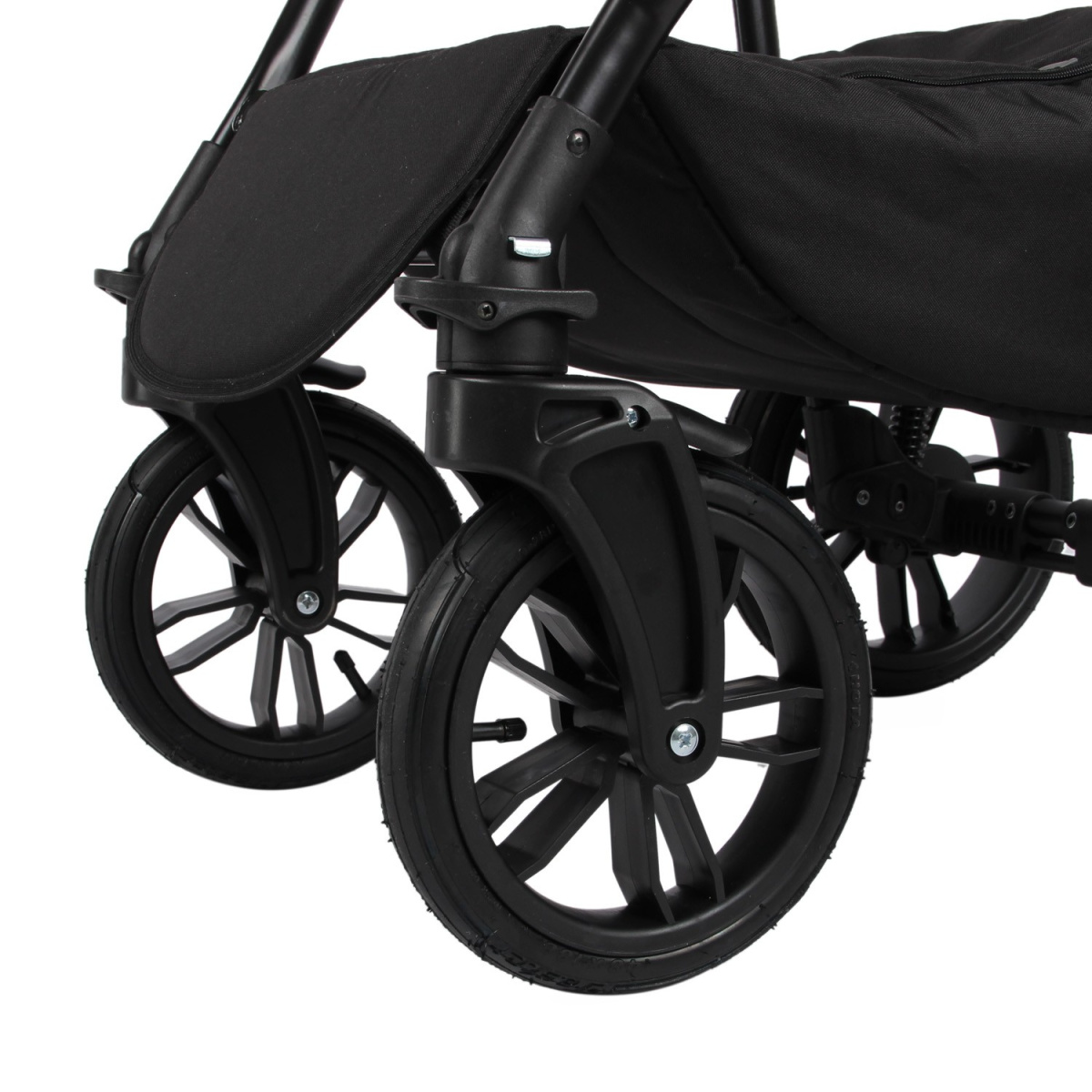 Коляска 2 в 1 Indigo Special, Is 03 (Черная кожа)