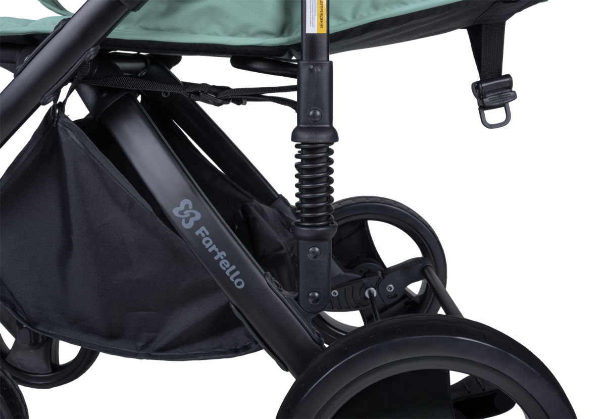 Коляска детская прогулочная Farfello Bino Angel Plus (Mint/Мятный)