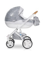 Коляска 3 в 1 Riko Bruno Luxe 05 серый