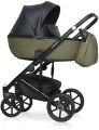 Коляска 2 в 1 Riko Basic Ozon 02 оливковый