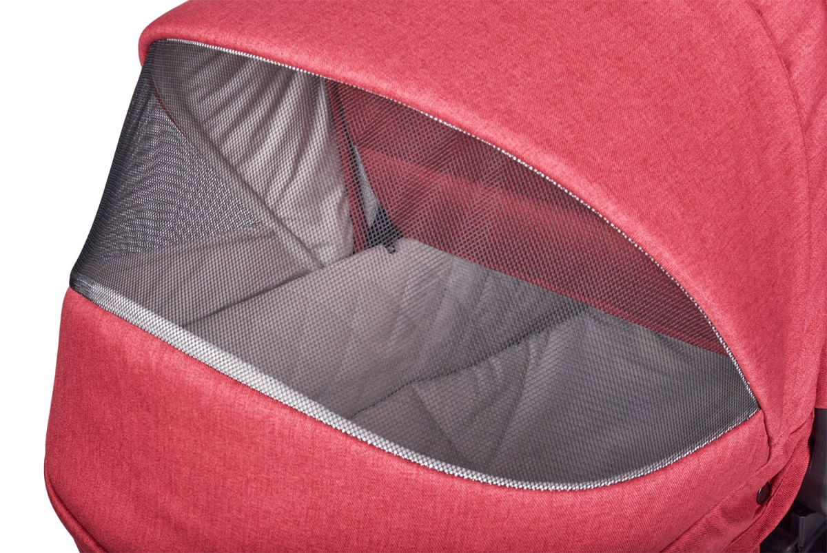 Коляска модульная 2 в 1 Farfello Zuma Duo Comfort (ZDC-11 Рубиновый)