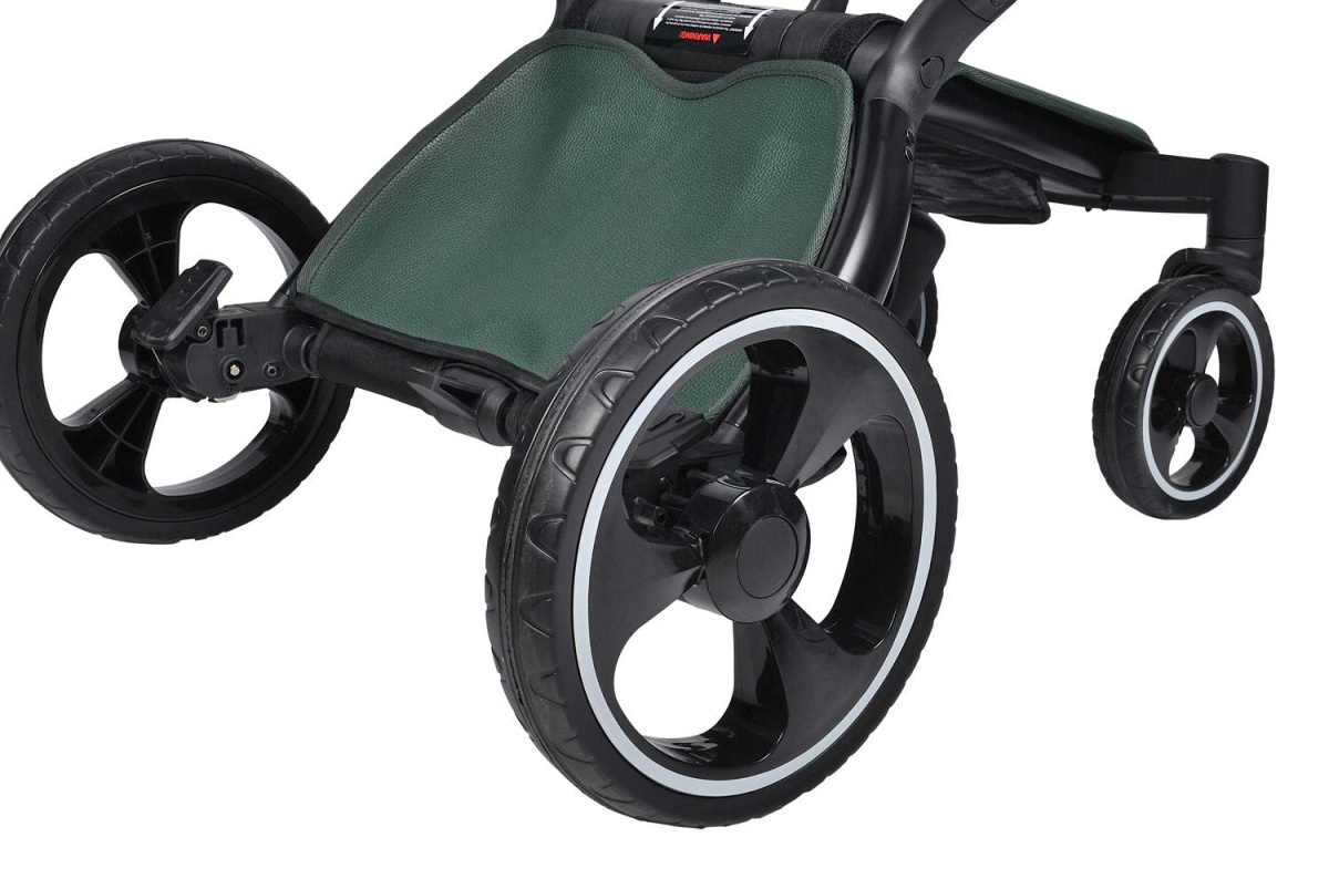 Коляска 2в1 Farfello Hot mama (Вечнозеленый)