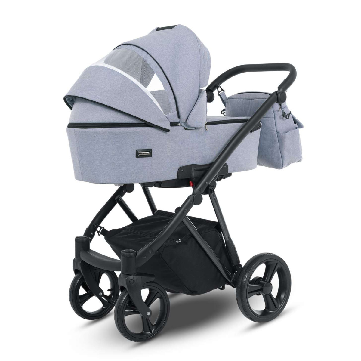 Коляска Camarelo Faro 3 в 1 голубой меланж