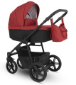 Коляска Camarelo Picco 3 в 1 красный меланж