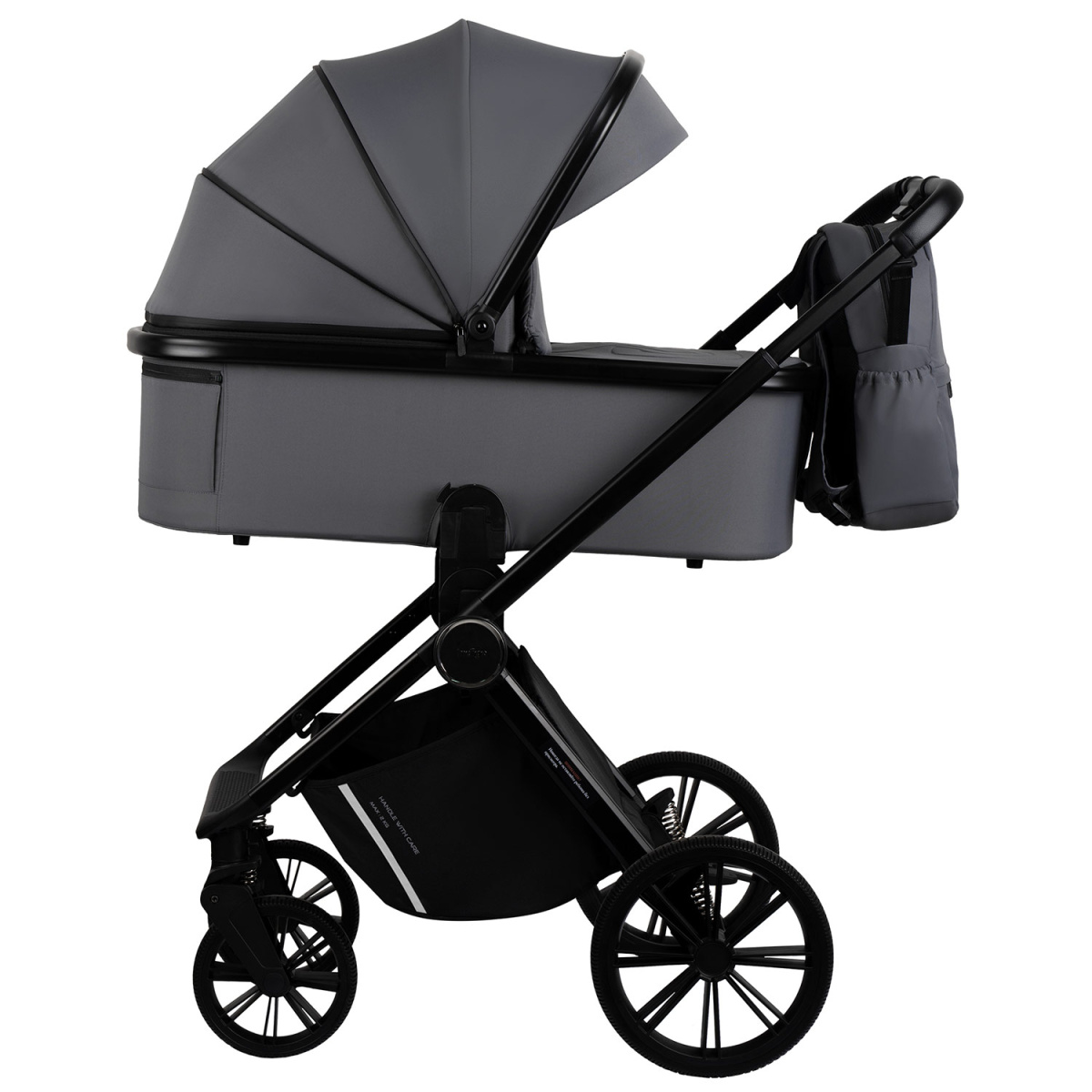 Коляска 2 в 1 Indigo STING темно-серый