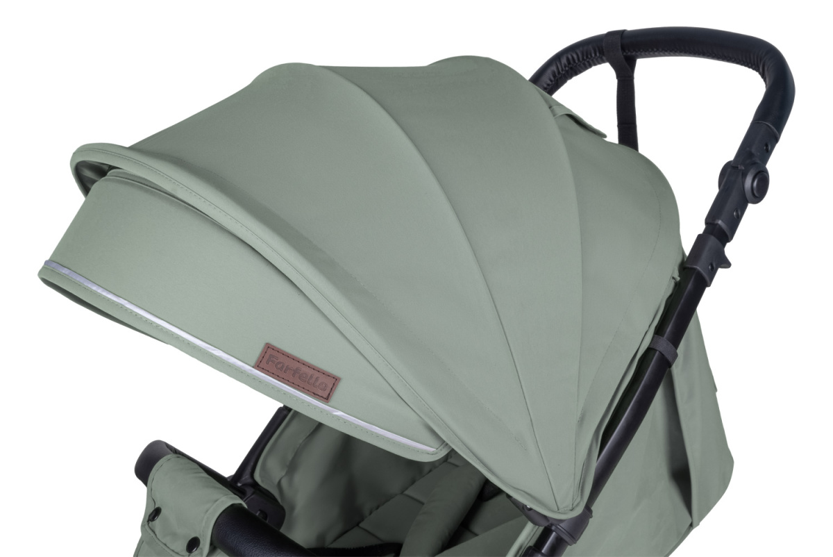 Коляска детская прогулочная Farfello Bino Angel Plus (Olive/Оливковый)