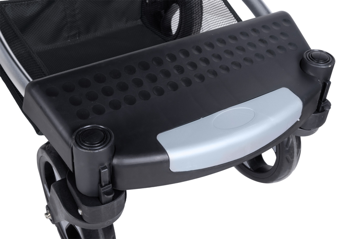 Коляска трансформер Farfello Diamond All-season (Насыщенный Черный)