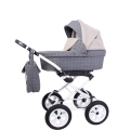 Коляска 2 в 1 Rant Nova Classic 03 серый-бежевый
