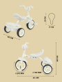 Велосипед 3-х колесный Mowbaby Roadie Grey