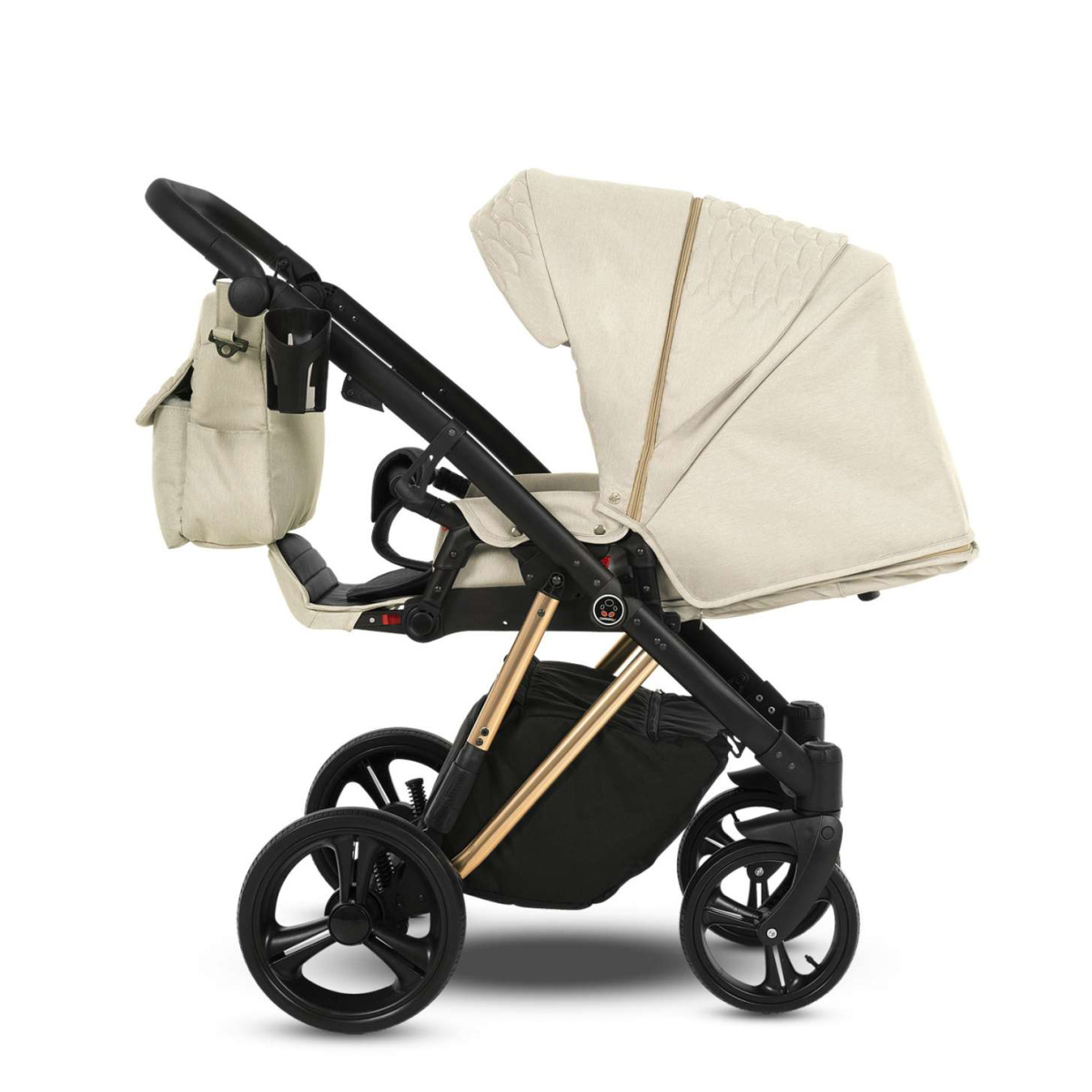 Коляска Camarelo Faro 2 в 1 светло-бежевый меланж