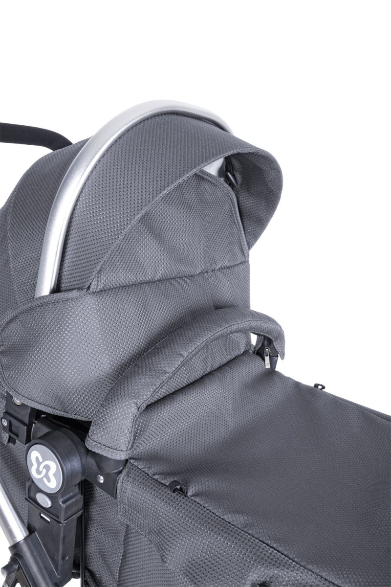 Коляска трансформер Farfello Diamond All-season (Электрический Серый)