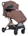 Коляска детская прогулочная Farfello Comfy Go (Choco/ Шоколад(золото) CG-77)