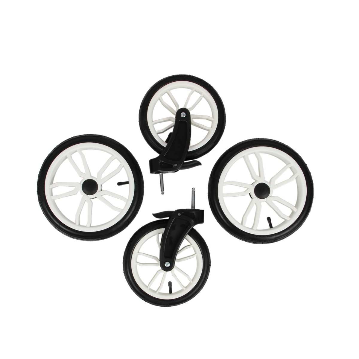 Коляска 2 в 1 Indigo, In 04 (Темная пудра)