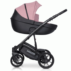 Коляска 3 в 1 Riko Basic Pacco 02 pink