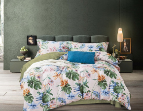 Кпб Египетский хлопок евро 4 наволочки TIS07-870 КОД1026